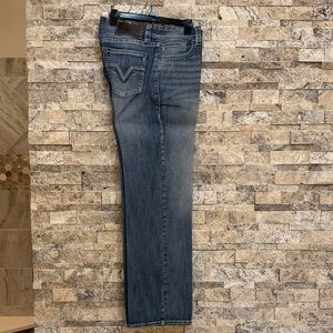 Classic Straight-Leg Denim Jeans
